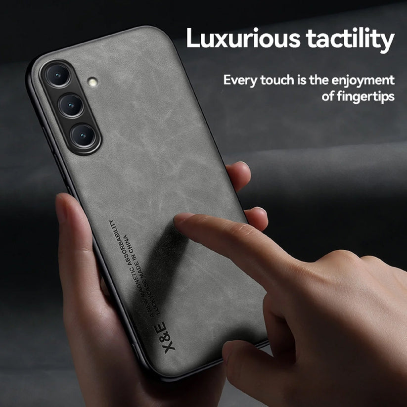 Premium Leather Case - Samsung Galaxy A55