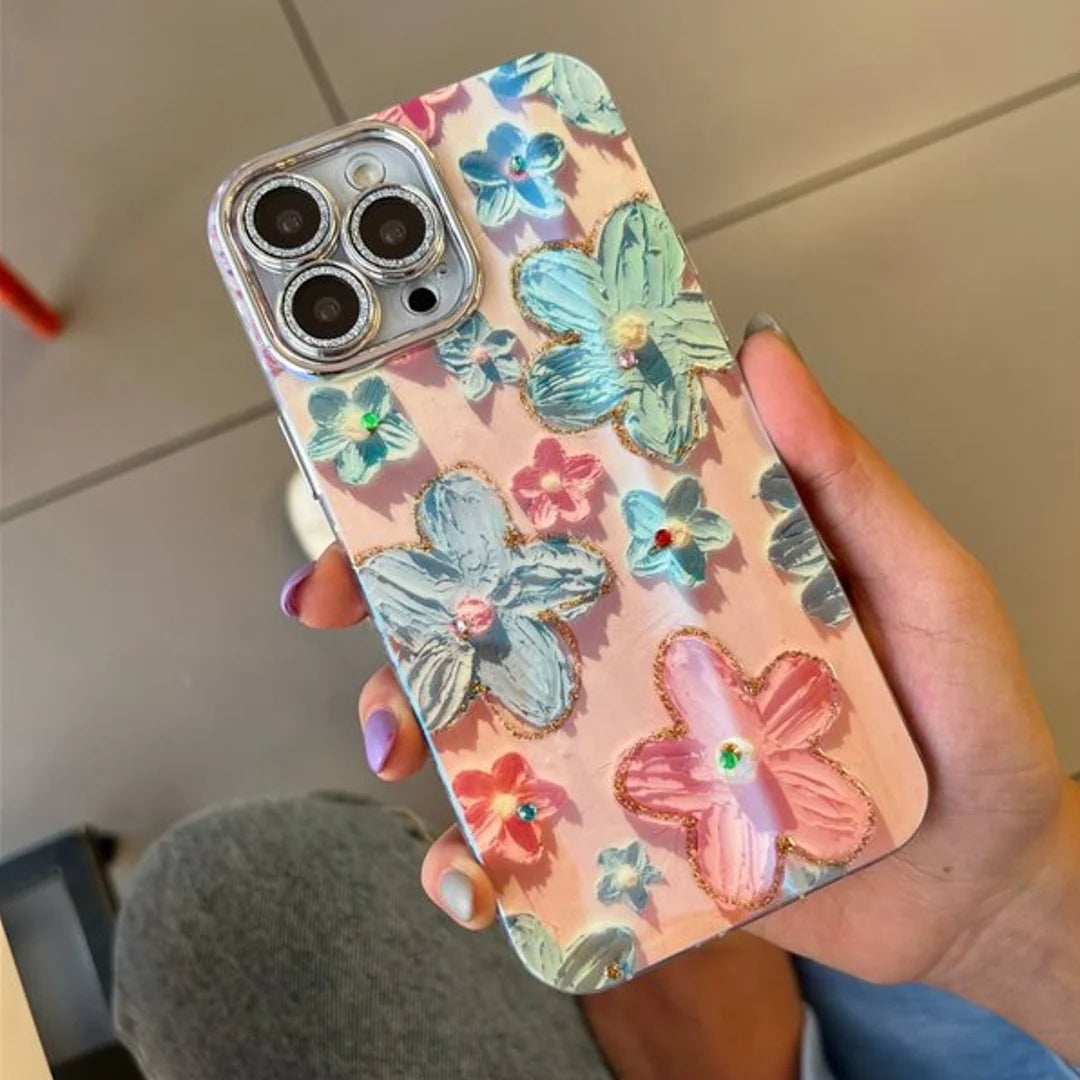 Dazzling Floral Spark Phone Case