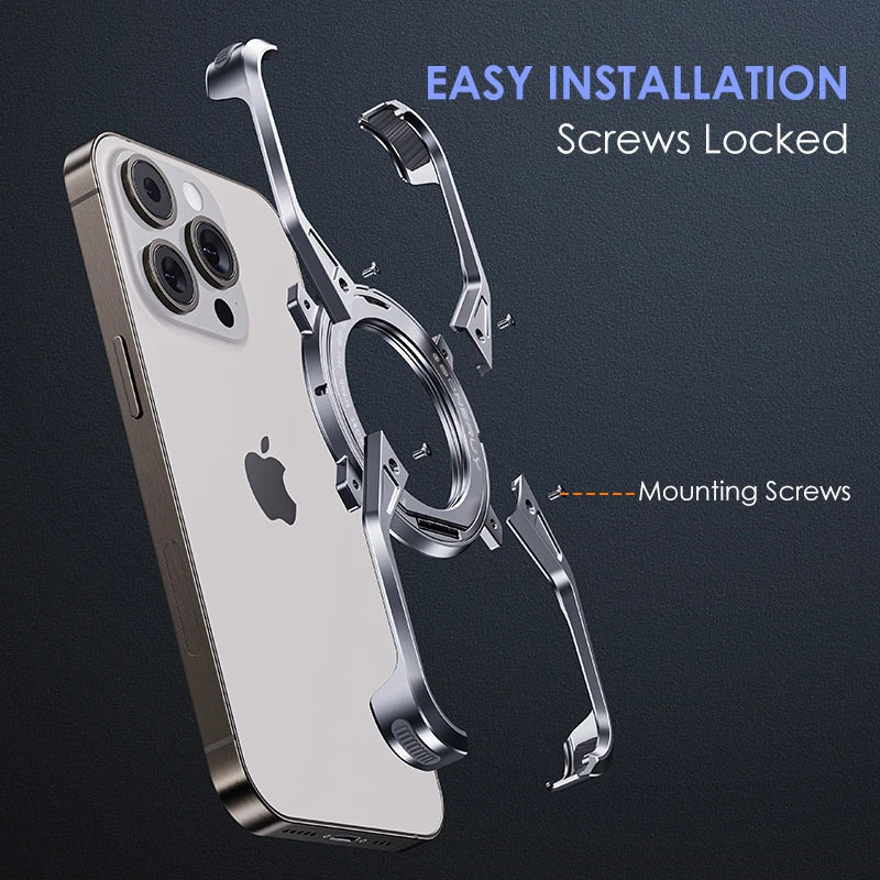 Aluminum Alloy Premium Case Cover- iPhone by Coversly
