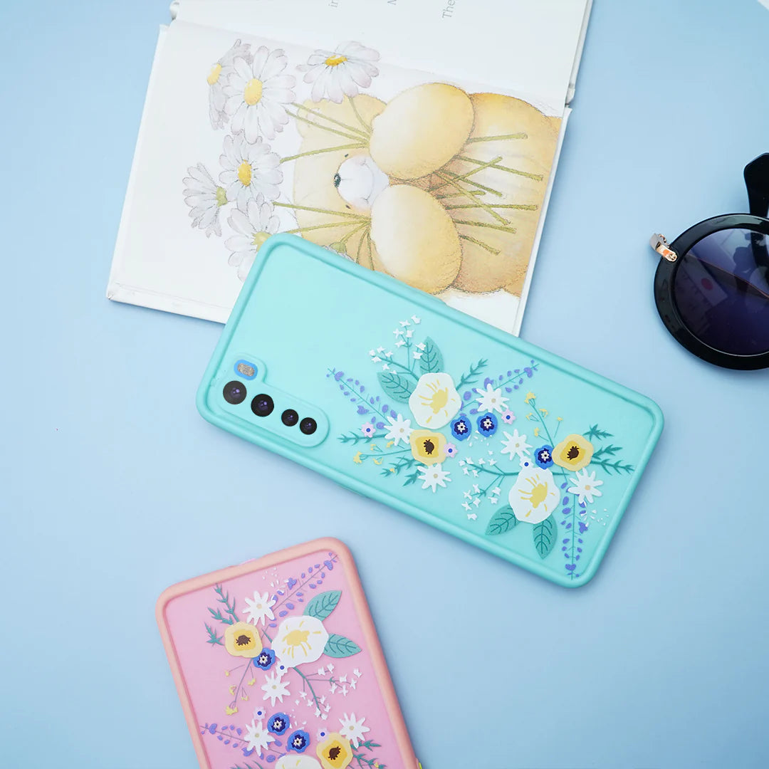 Happy Label Print Matte Finish Case - OnePlus