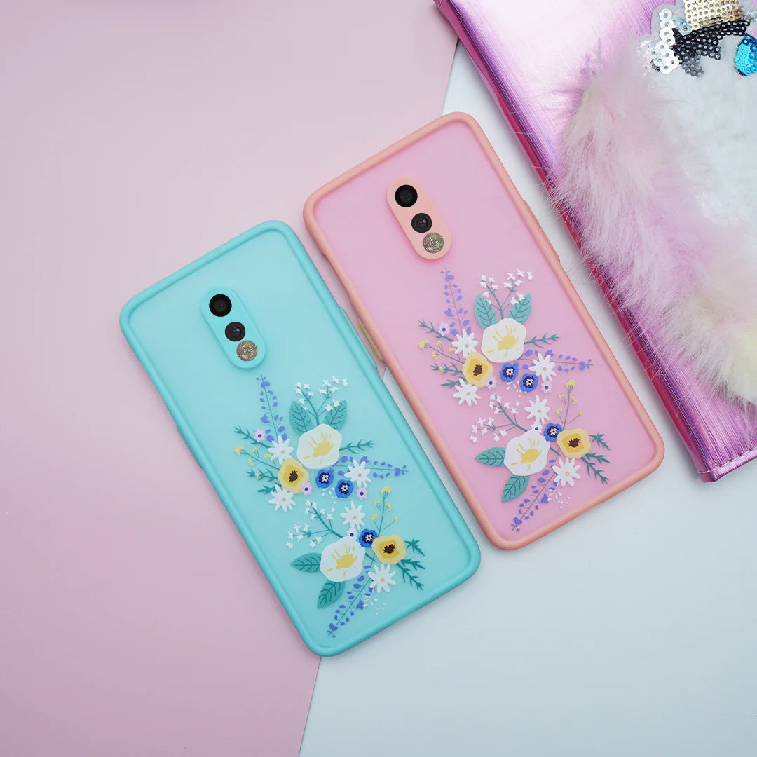 Happy Label Print Matte Finish Case - OnePlus