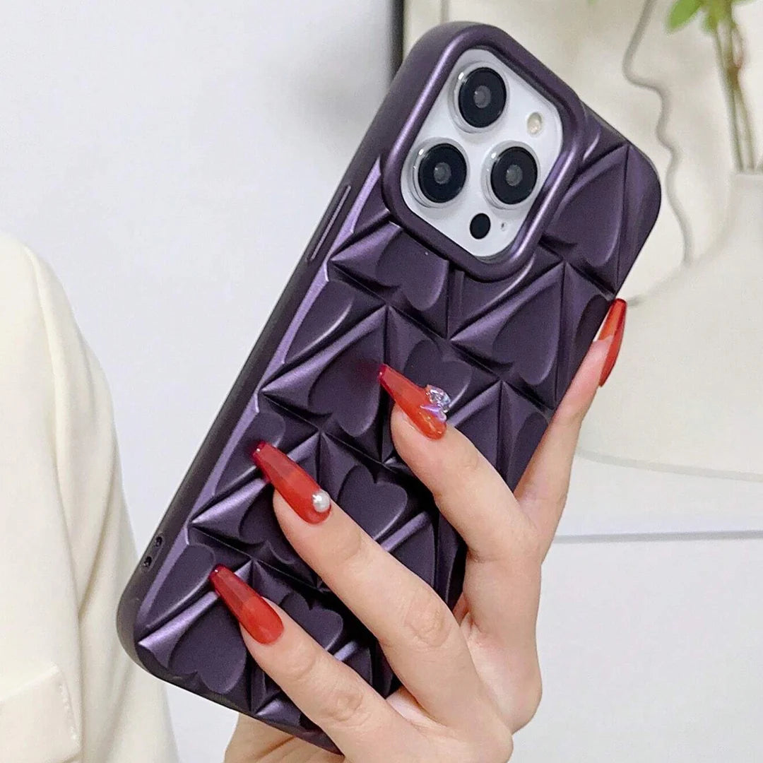 Triangular Love Fusion Phone Case