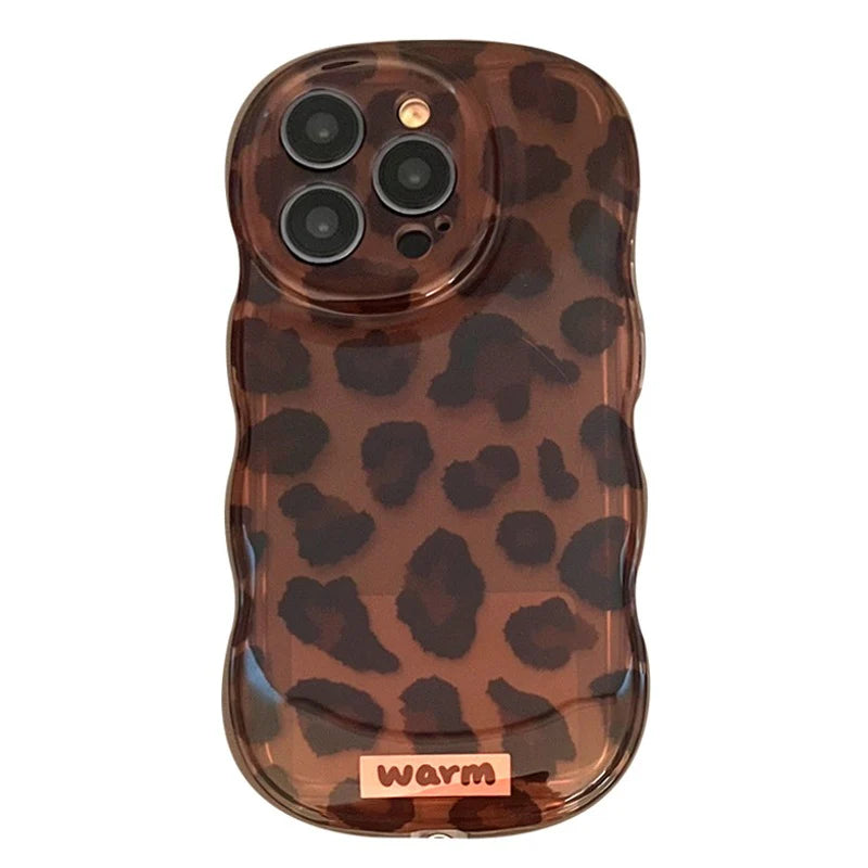 Glamorous Safari Nights Leopard Print Case