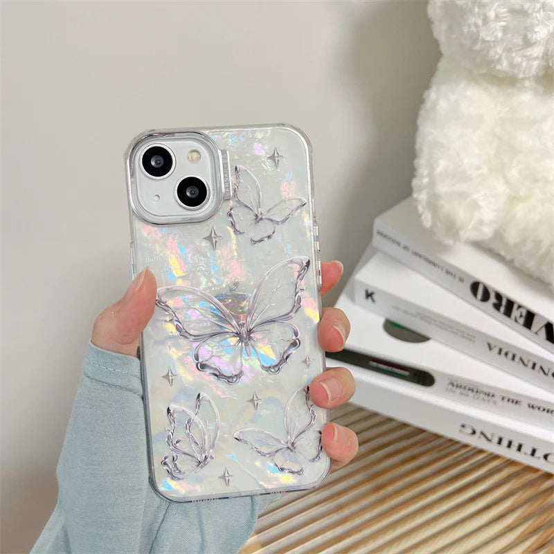Fantasy Feather Yarn Butterfly Case