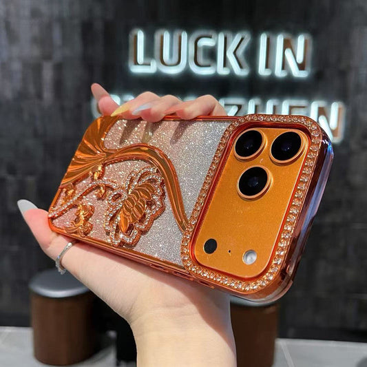 Royal Bloom Crystal Case