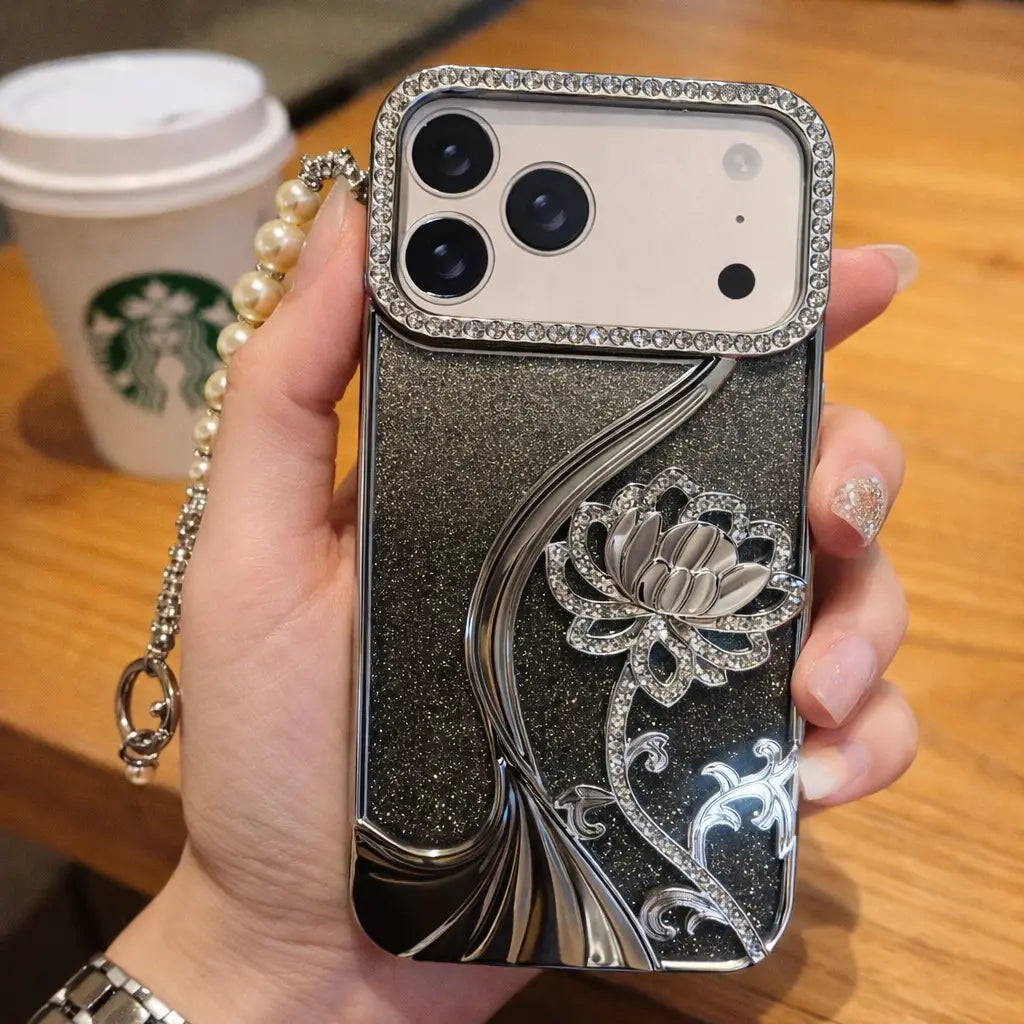 Royal Bloom Crystal Case