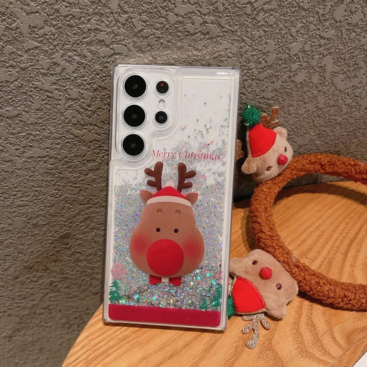 Merry Mingle Glitter Phone Case - Samsung