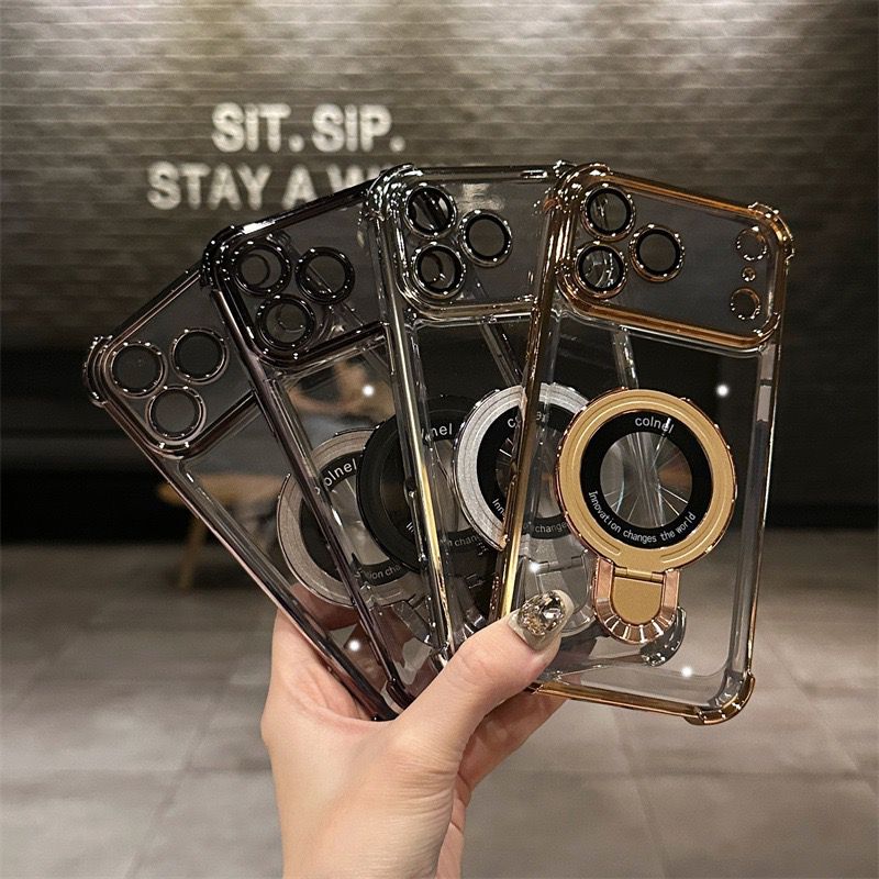Crystal Core Stand Case – iPhone