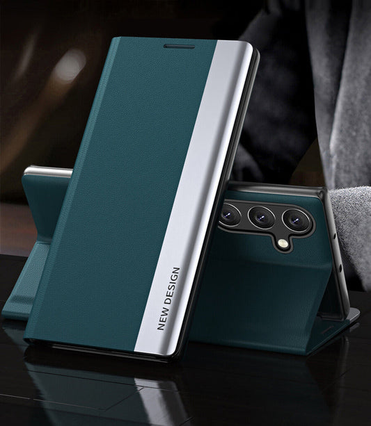 Flip Leather Case - Samsung Galaxy A55
